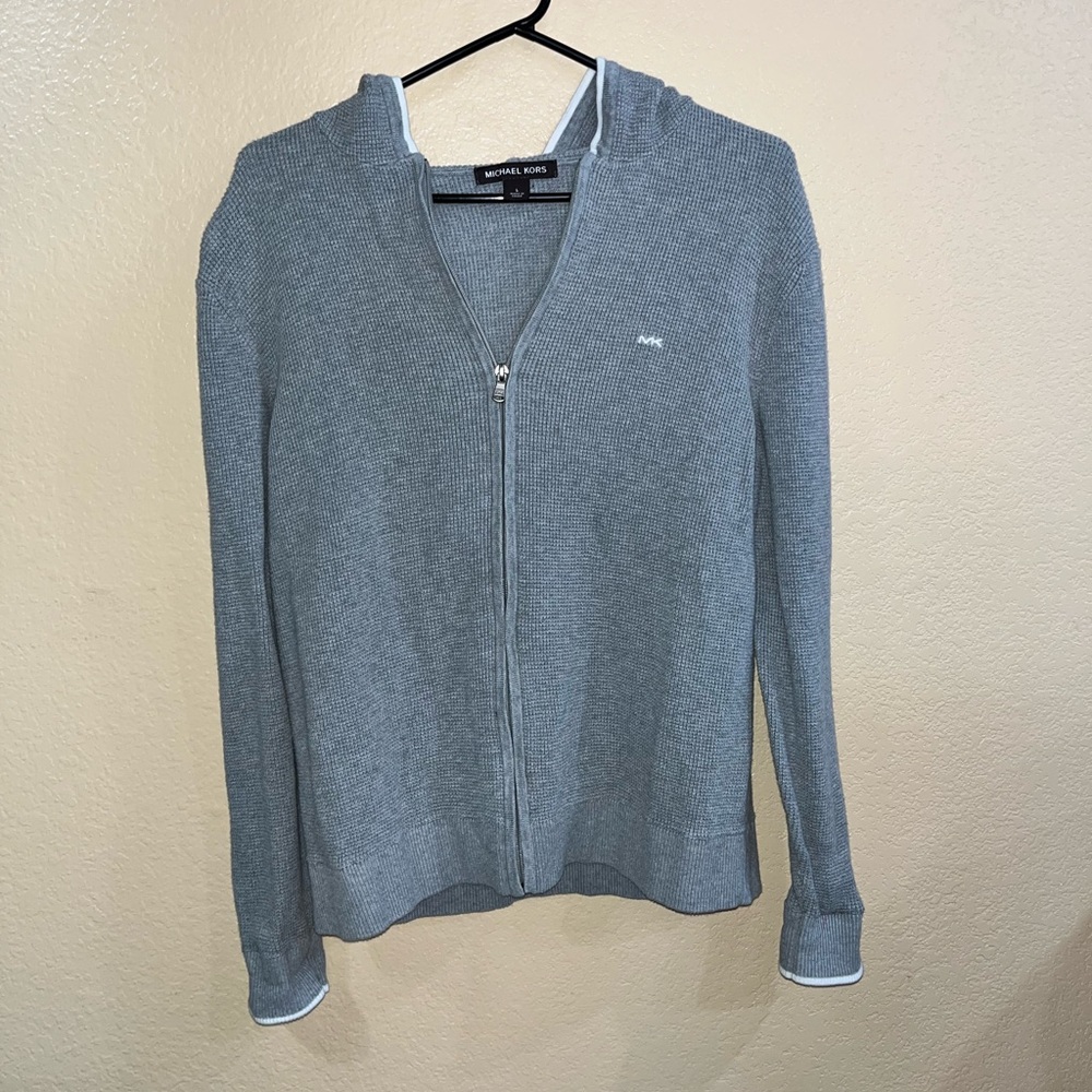 Mens Michael Kors Waffle Sweater